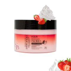 Esfoliante Corpo e Rosto Morango com Chantily - Porán