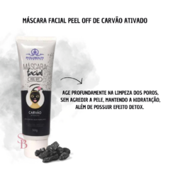 Máscara Facial Peel Off Carvão Ativado - PhálleBeauty - comprar online