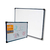 Pizarra Blanca Galaxia marco Metalico 75 x 100 cms - comprar online