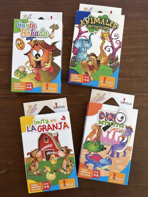 JUEGOS DIDÁCTICOS CON CARTAS