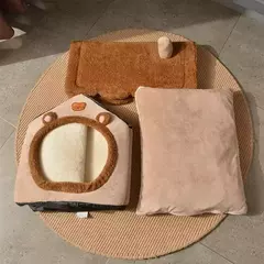 Casa dobrável e lavável para gatos - Focinhos & Garras