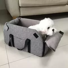 Cama central de assento de carro portátil na internet