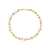 Colar Dourado Chocker Corrente Elos Largos na internet