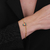 Pulseira Dourada Autismo Formato Coração - comprar online