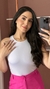 Body Zara Branco na internet