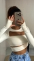 Cropped Ágata na internet