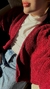 Cardigan Tricot Vermelho - comprar online