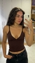 Cropped Medusa - Castanho - comprar online