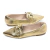 Sapato Dourado com Fivela Metálica - Elegância Reluzente - comprar online
