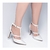 Sapato Scarpin Branco com Detalhe em Verniz - Elegância e Conforto - comprar online