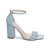 Sandália Azul com Detalhe Trançado - Estilo e Conforto - comprar online