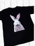 Remera De Algodon Oversize Conejo Lentes - comprar online