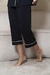PIJAMA CAPRI ISADORA - PRETO - loja online