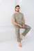 KIT PIJAMA CASAL GOLA V - CAPIVARA - comprar online
