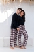 KIT PIJAMA CASAL - XADREZ PRETO - comprar online