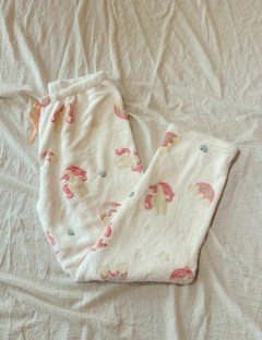 PANTALON TEDDY BLANCO