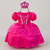 Fantasia Infantil Princesa Aurora Pink Acompanha Tiara e Luva - comprar online