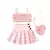 Conjunto pink - Estrelinhas