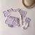 Conjunto de camiseta e shorts cores (it) - Estrelinhas