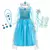 VESTIDO PRINCESA FROZEN CLÁSSICO (ALF0023) - loja online