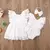 VESTIDO OU BODY BRANCO DE RENDA