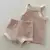 Conjunto de alças sem mangas e shorts (DPINT) - Estrelinhas