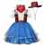 Terno jeans ocidental, roupas de festa de feriado para crianças, roupas cosplay, meninos e meninas, roupas, chapéu de cowboy - loja online