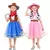 Terno jeans ocidental, roupas de festa de feriado para crianças, roupas cosplay, meninos e meninas, roupas, chapéu de cowboy na internet