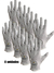 Guantes de Golf 100% cabretilla - (pack x8) - comprar online