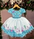 Vestido Tematicos Kids Fundo do Mar - Sereia Ariel Azul TAMANHO:12;COR:AZUL (VESTBNNCLBFNDDMRSRAZLT12)