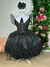Vestido Marie Tematico Wandinha - Vandinha TAMANHO:12;COR:PRETO (VESTMARIETMCWANDT12)