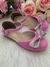 Sapatilha Flor di Mila Brilho Rosa Chiclete TAMANHO:30;COR:Rosa (SPTLFLDMLBRLRSCHCLT30)