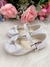 Sapatilha Flor Di Mila Branco Isis Strass TAMANHO:21 (SPTLFLRDMLABRNCSTRST21) - comprar online
