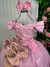 Vestido Marie Longo Manga Princesa Rosa Bebe TAMANHO:14;COR:Rosa claro (VESTMRLGRSBB14) - COMPRE AQUI
