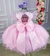 Vestido Marie Rosa Jardim Encantado Laço Tamanho:1;COR:Rosa (VESTMRKKDSROSJDEN2T1) - comprar online