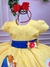Vestido Infantil Temáticos da Gigi A Bela e a Fera TAMANHO:12;COR:Amarelo (VESTINFTMCGGABLEFRT12)