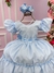 Vestido Lig Lig Azul Cinto Florzinha TAMANHO:4 (VESTLGLGAZFLZT4) - COMPRE AQUI