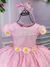 Vestido Marie Jardim Encantado Margaridas Rosa Bebe Tamanho:3;COR:Pastel Pink (VESTMRIEJRDENCTMGRDRSBBT3)