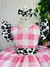 Vestido Tematicos Kids Fazendinha Rosa Vaquinha TAMANHO:1;COR:Rosa (VESYBNNCLBFZNDVQNT1)