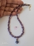 Choker de Cristal e Cascalho Ametista na internet