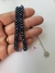 Pulseira Duas Voltas Cristal Preto Boreal - loja online