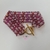 Pulseira Pink com Vinho de Cristal e Miçanga - comprar online