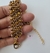 Pulseira Cristal Dourado com Miçanga Bege na internet