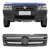 Imagem do Grade Parachoque Dianteira Fiat Uno Mille Fire Com Emblema