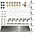 Kit Para Sistema Extração de Chopp Câmara Fria 6 Vias CO2 - Pingadeira - Torneira Belga