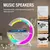 Luminária G RGB Colorida com Relógio, Bluetooth e Lâmpada RGB - ThzStore