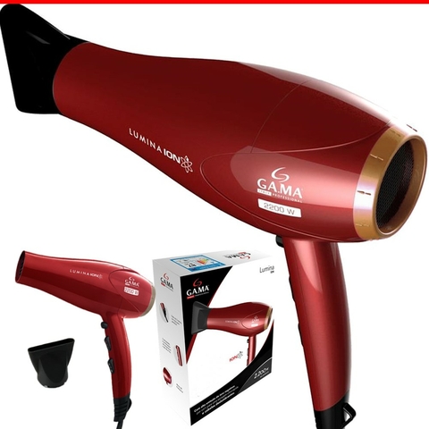 Secador Cabelos Profissional Lumina Íon Motor Ac 2200w