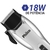Kit Máquina Cortar Cabelo Barba Philco 4 pentes PCR04 9 Acessórios 18W Cerâmica 3mm 6mm 9mm e 12mm - comprar online