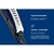 Imagem do Kit Cortador Cabelo Mondial CR-07 Lâminas Aço Inox 4 Pentes 3mm 6mm 9mm 12mm