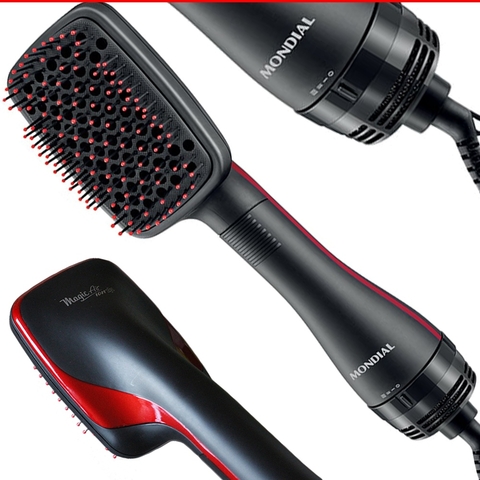 Escova Secadora Modeladora Magic Air 1200w Mondial Íon